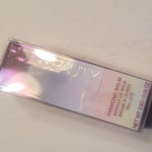 huda beauty diamond lip balm in dirty thoughts full size